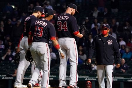 Good sport Javy Baez saluted pitcher Zach Davies after Davies struck him  out