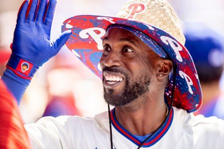 Andrew McCutchen Philadelphia Phillies Home Run Straw Hat