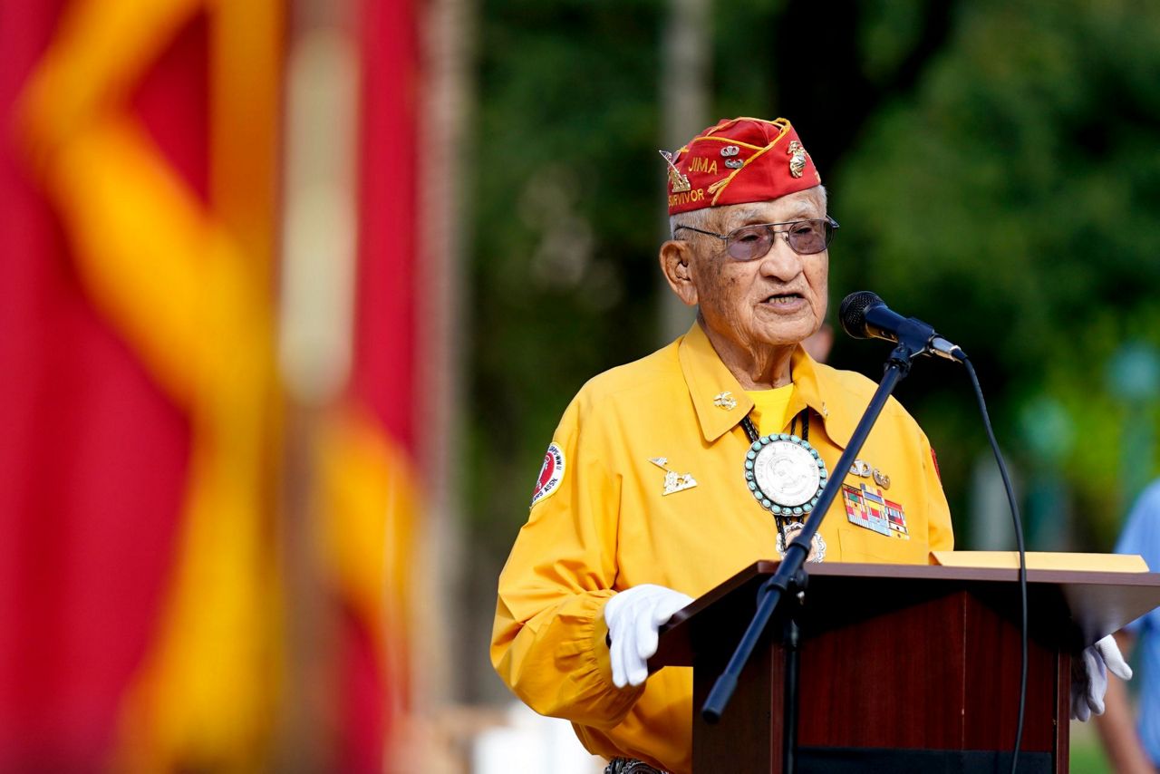 80 years later, Navajo Code Talker marks group's early days
