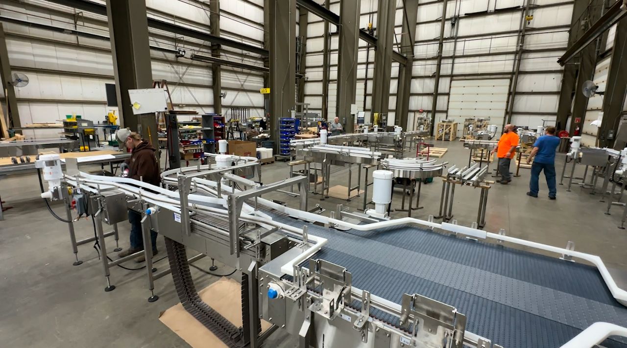 Nercon designs and builds conveyor systems for the food and medical industries. Its production facility is in Oconto.