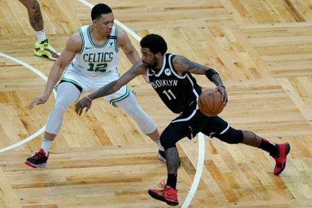 Celtics fan arrested after tossing water bottle at Kyrie Irving