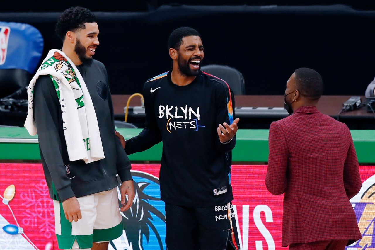 Irving scores 37, leads Nets to 12395 win over Celtics