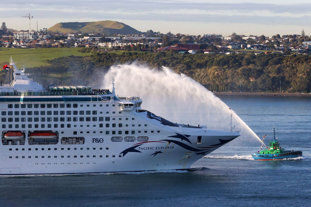 New Zealand back first cruise ship since COVID hit