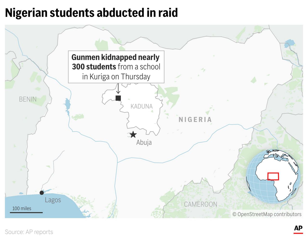 Over 100 pupils abducted by gunmen in fresh school attack in Nigeria’s ...
