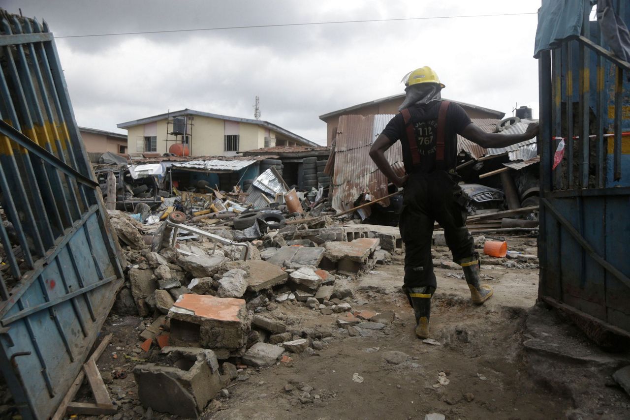 Gas explosion in Nigeria's Lagos kills 5, including a child