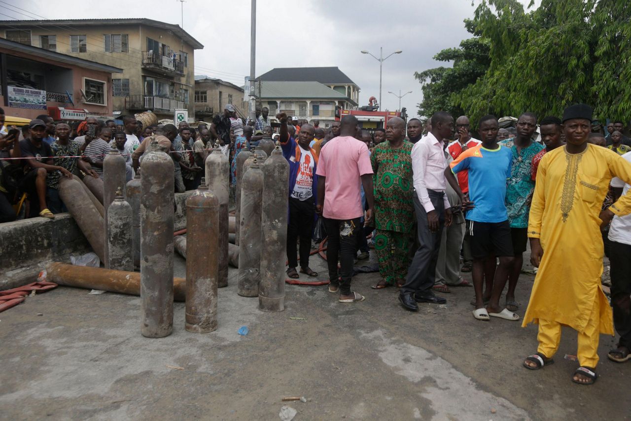Gas explosion in Nigeria's Lagos kills 5, including a child
