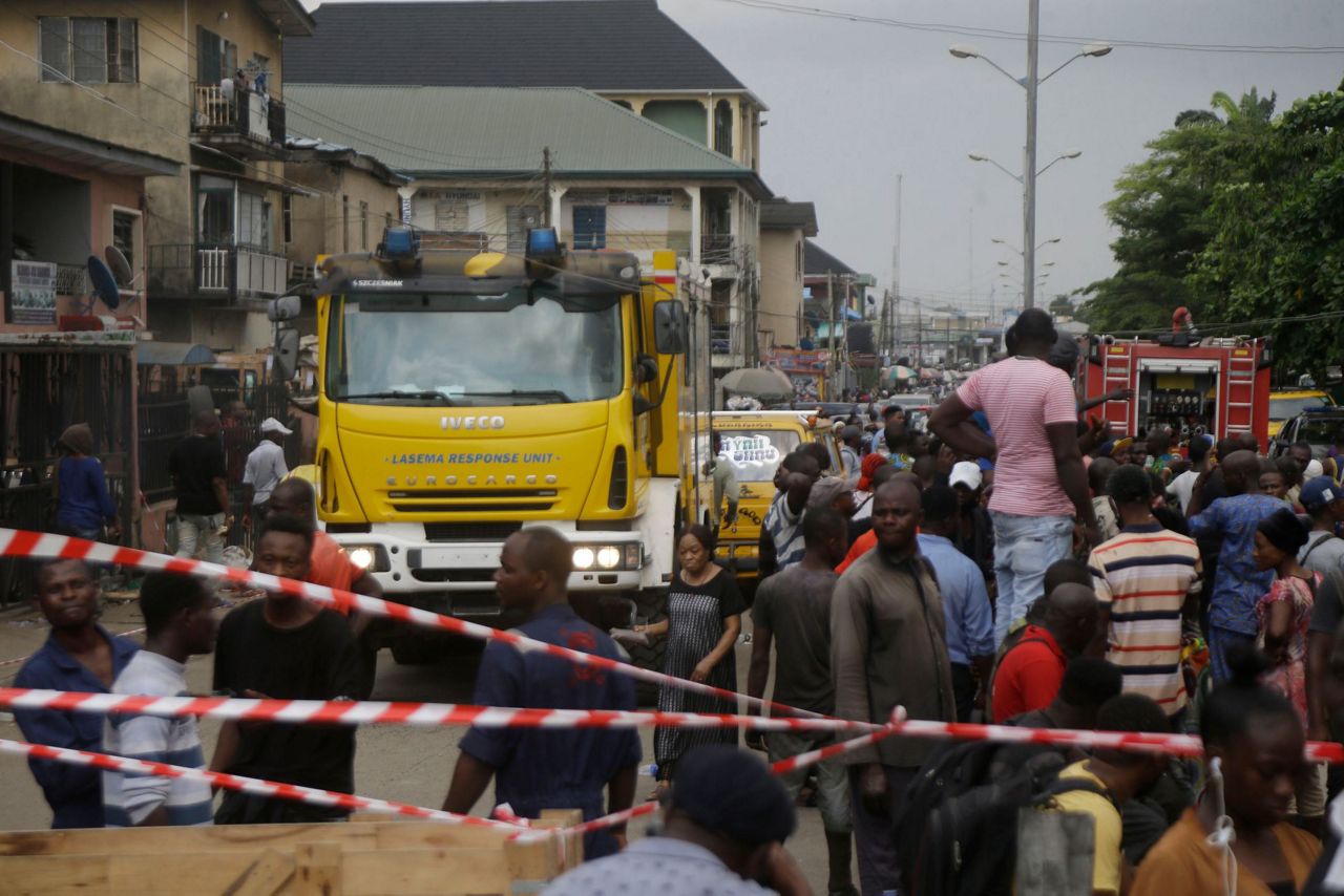 Gas explosion in Nigeria's Lagos kills 5, including a child
