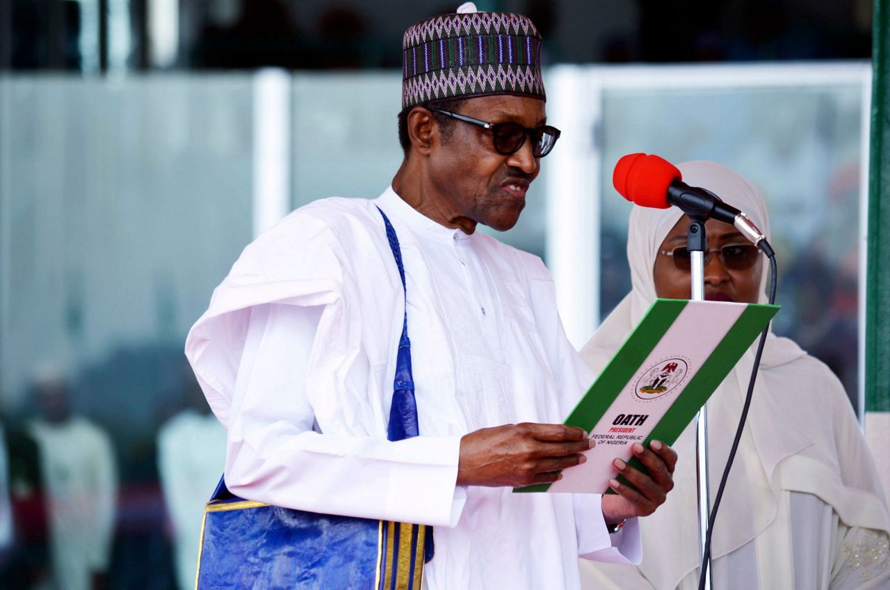 Nigerian President Buhari Sworn In For 2nd Term