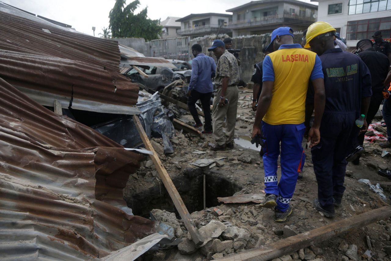 Gas explosion in Nigeria's Lagos kills 5, including a child