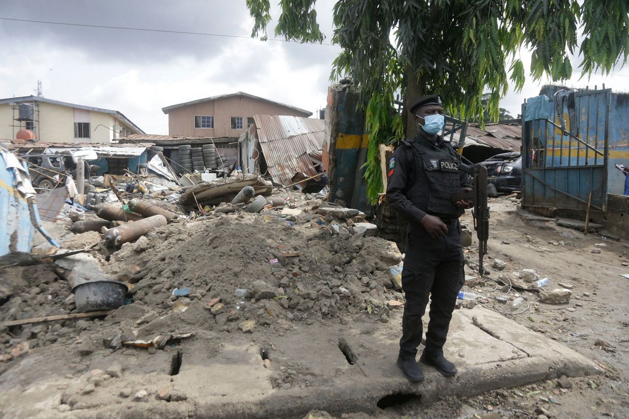 Gas explosion in Nigeria's Lagos kills 5, including a child