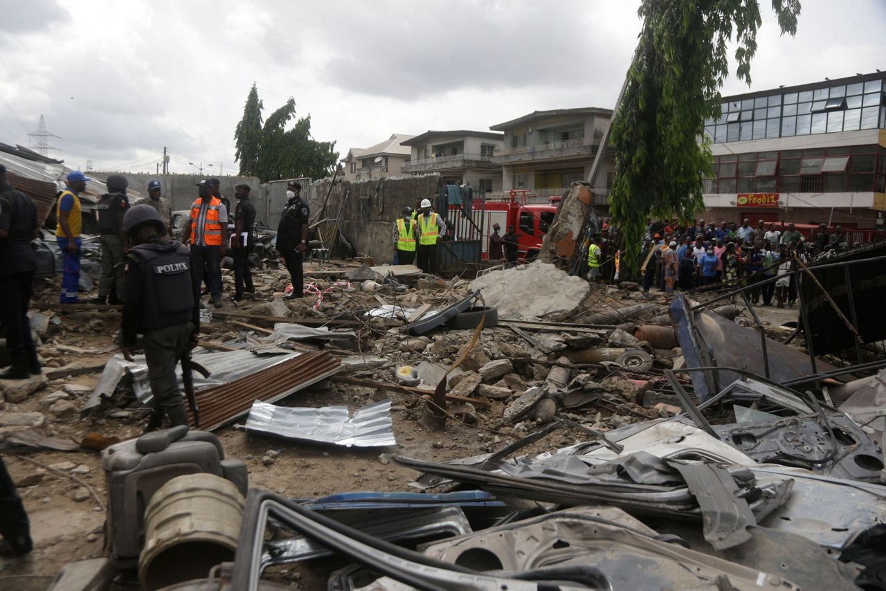 Gas explosion in Nigeria's Lagos kills 5, including a child