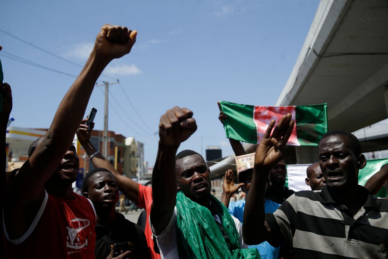 Nigeria puts curfew in Lagos against anti-police protests
