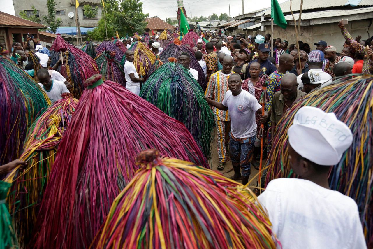 In Nigeria, voodoo festival shows strength of traditions