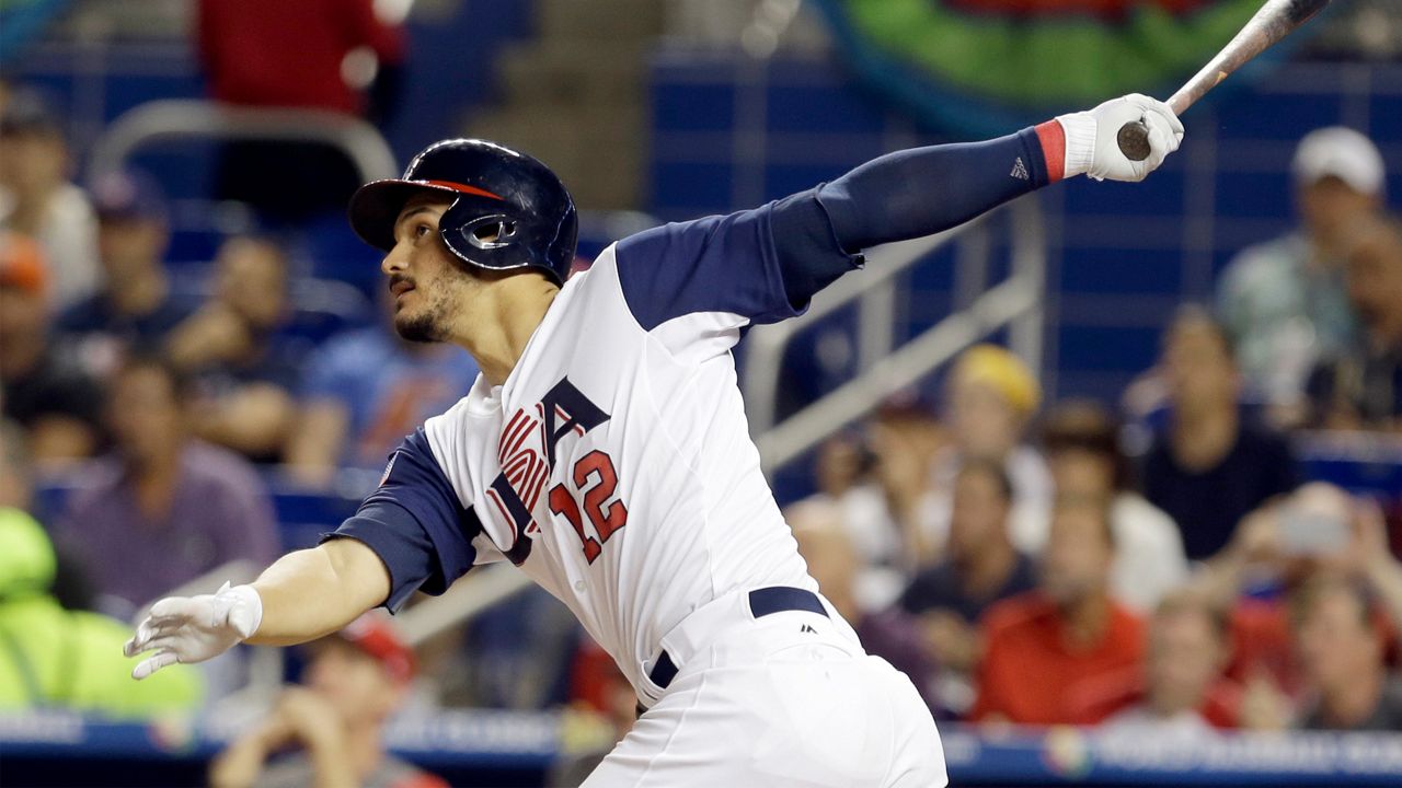 Goldschmidt homers, US to play for World Baseball Classic title