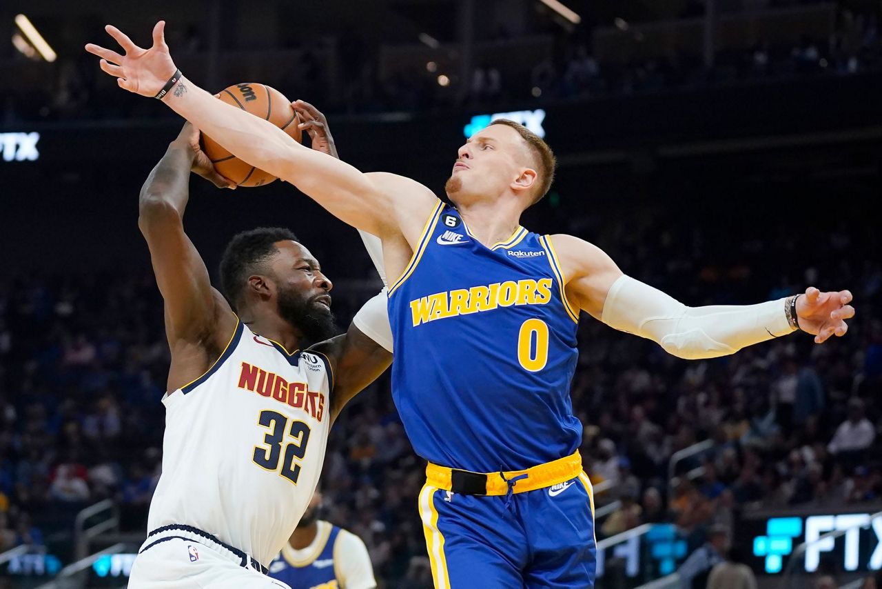 Nikola Jokic notches tripledouble as Nuggets top Warriors