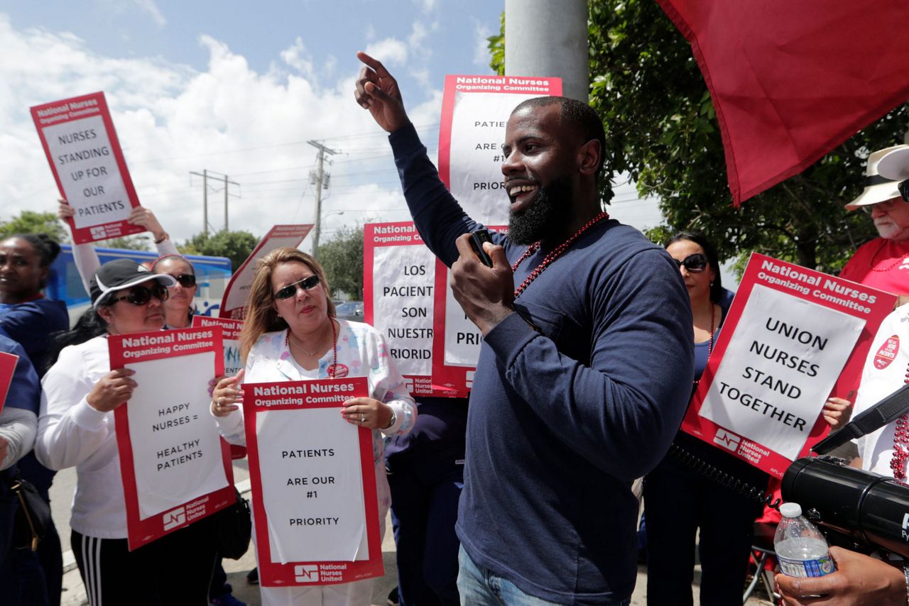 Nurses Staging 1-day Strike At 12 Hospitals In 3 States