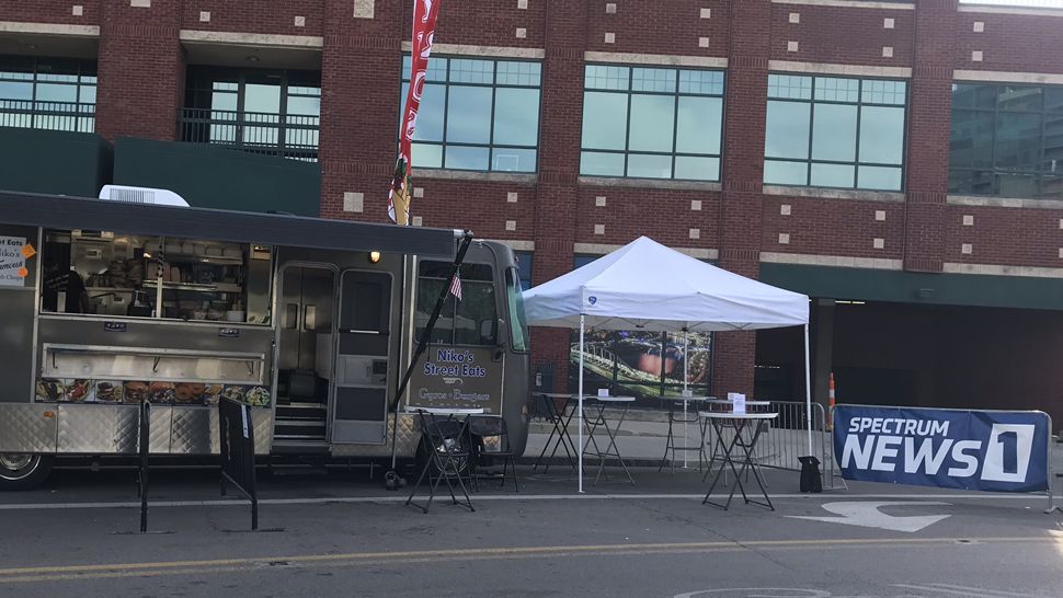 Spectrum News 1 at the food festival