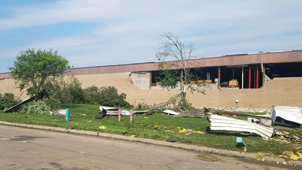 Tornado Damage in Ohio