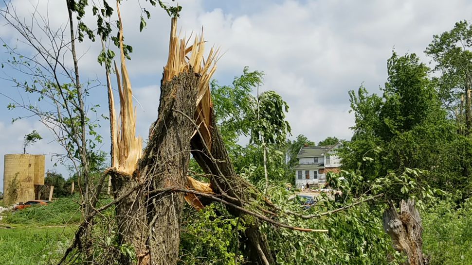 Tornado Damage in Ohio