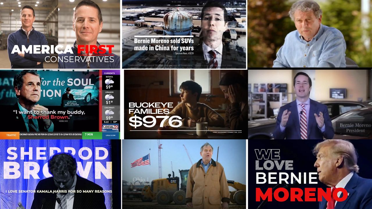 Total ad spending in the Ohio Senate race is now projected to reach more than $400 million, according to ad tracking firm AdImpact, making it by far the most expensive Senate race this cycle.