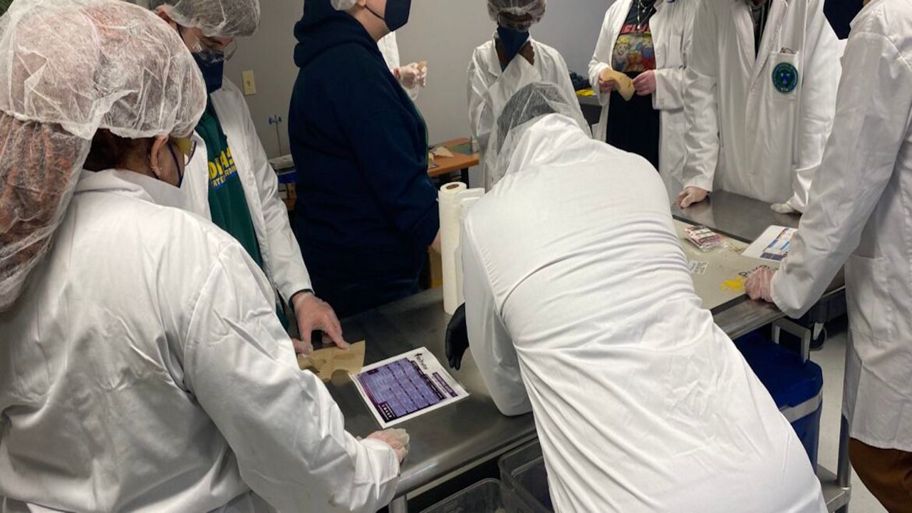 Students at the Cleveland School of Cannabis