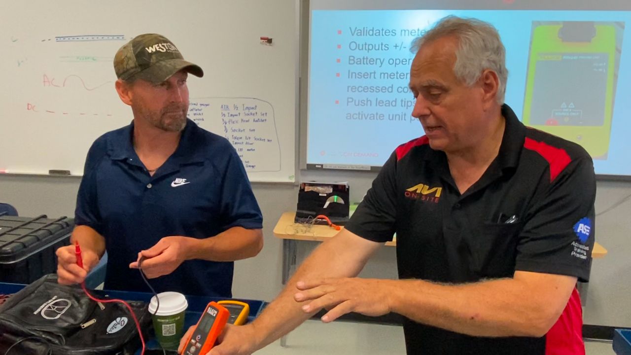 Workshop helps mechanics charge into the future