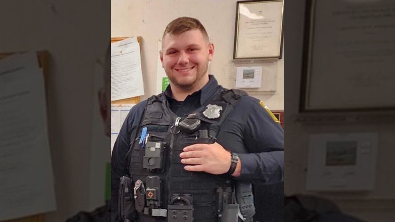 Euclid Police Officer Jacob Derbin. (Photo courtesy of the Euclid Police Department)