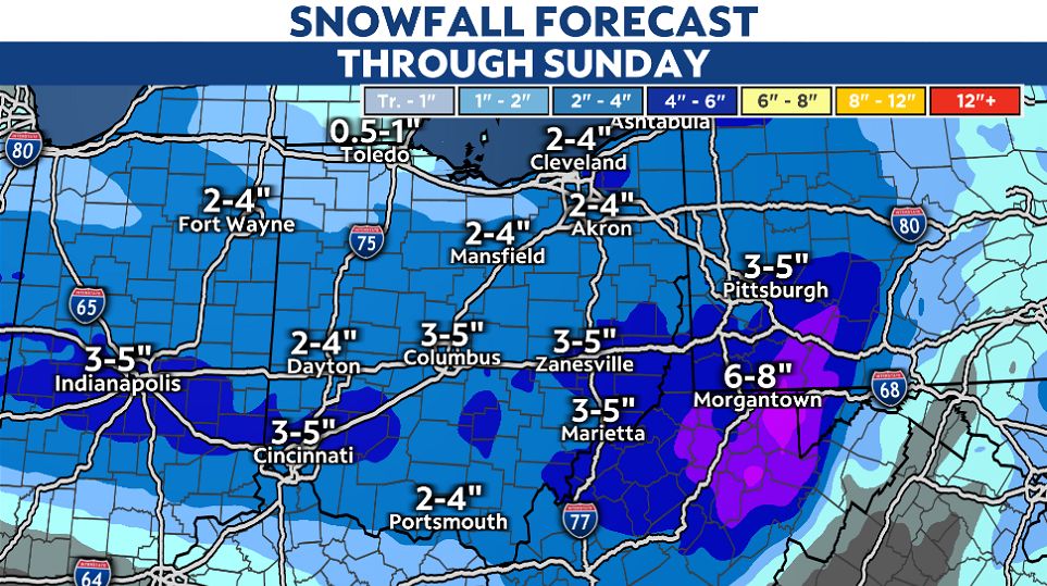 Winter storm to bring snow, dangerous cold