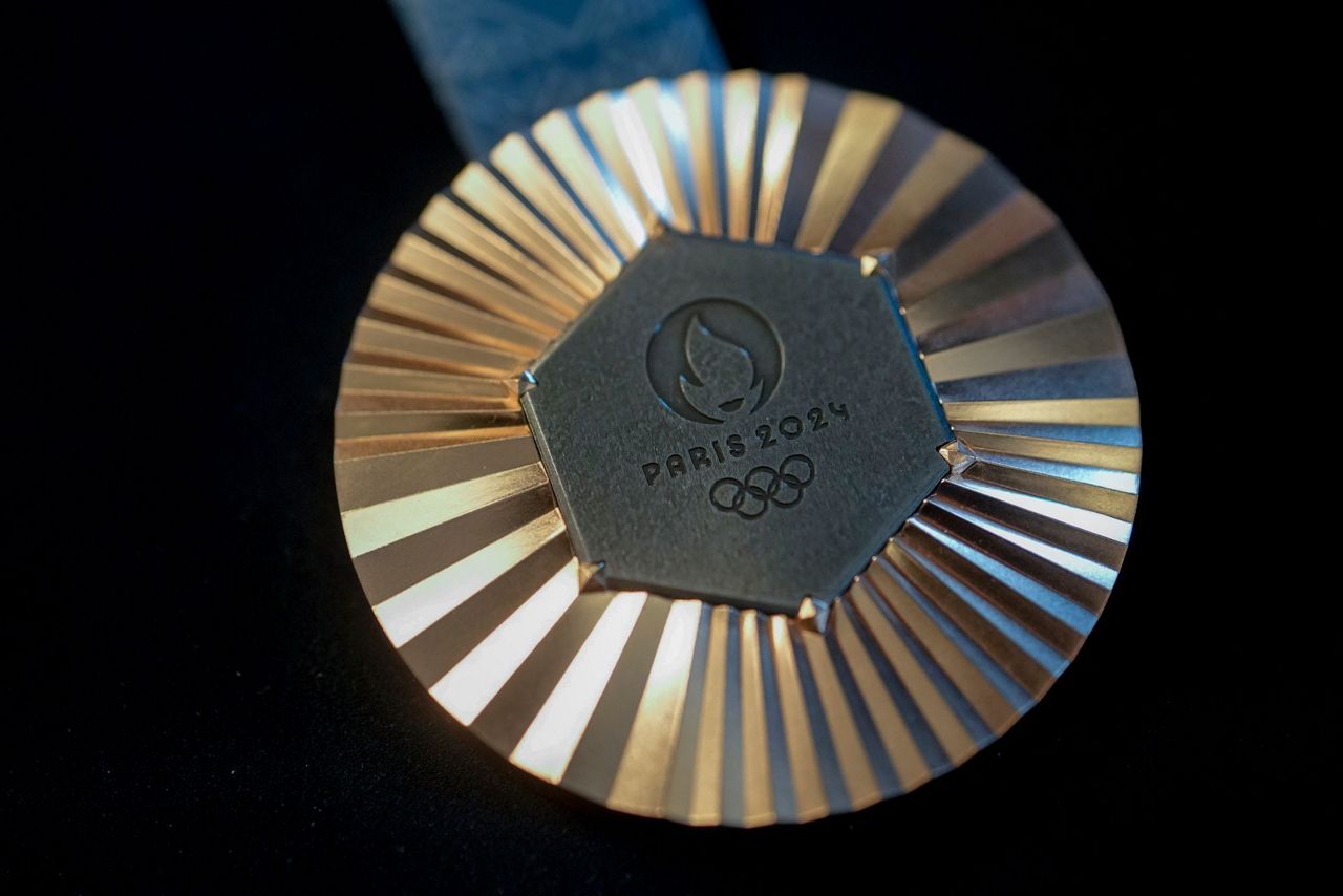 The Paris Olympics medals are monumental: They're made with metal ...