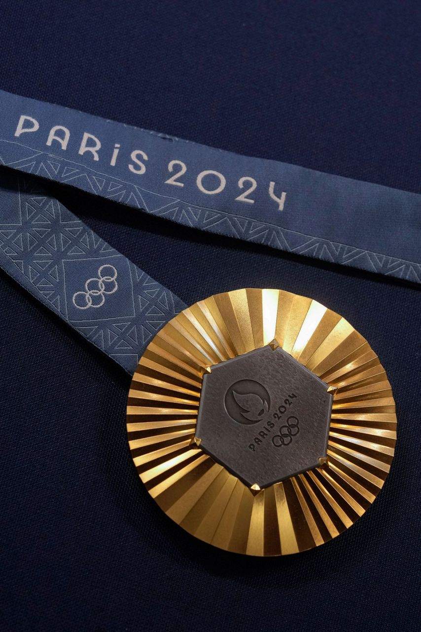 The Paris Olympics medals are monumental: They're made with metal ...