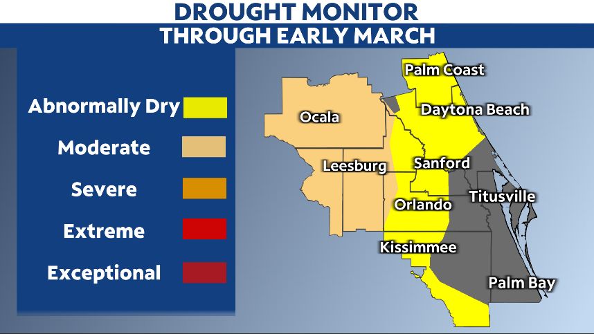 March rains put a big dent in the Florida drought