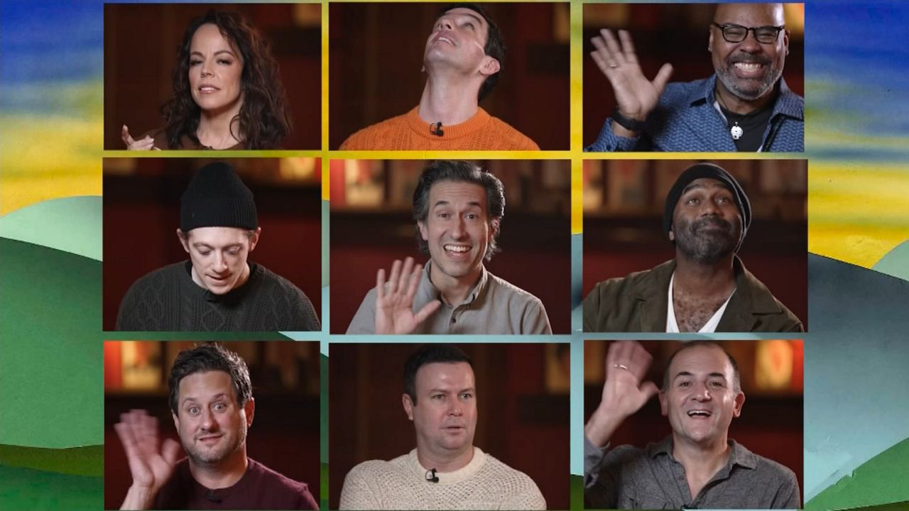 Fun and games with the cast of 