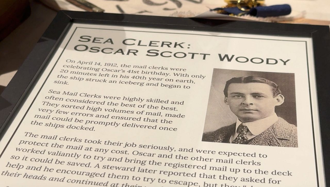 N.C. postal worker killed on Titanic honored at exhibit