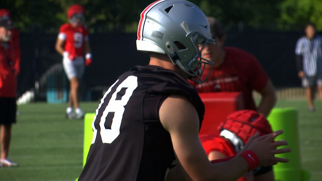 Fans enjoy first glimpse of Buckeyes