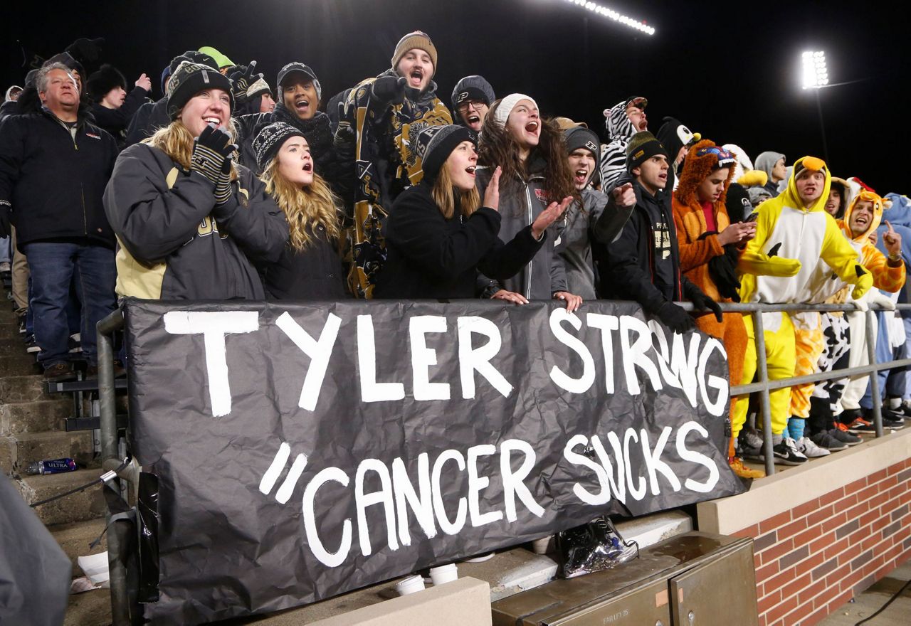 Purdue fan who inspired many with fight against cancer dies