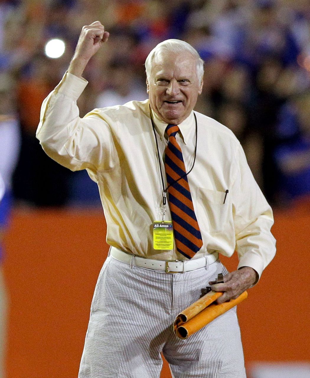 Florida's most famous cheerleader, Mr. Two Bits, dies at 97