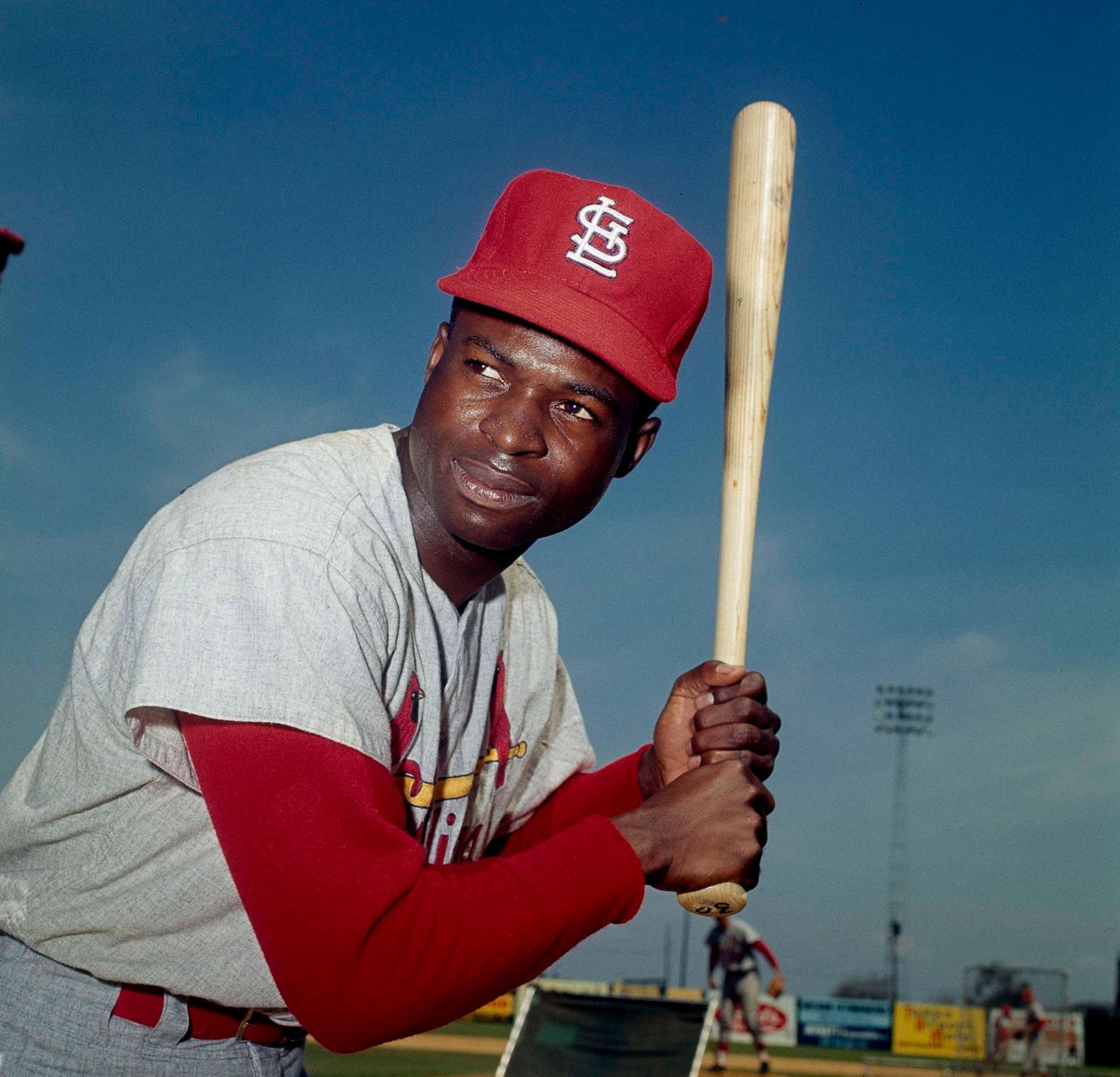 St. Louis Cardinals Ted Simmons Autographed Swing Photo