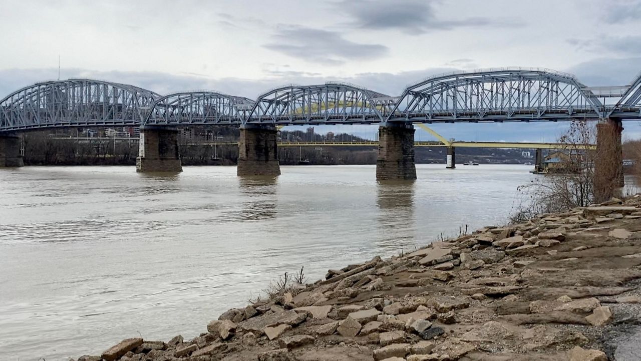 The Kentucky Transportation Cabinet announced plans for a new bridge to connect Henderson, Ky., and Evansville, Ind. (Spectrum News 1/Sam Knef)