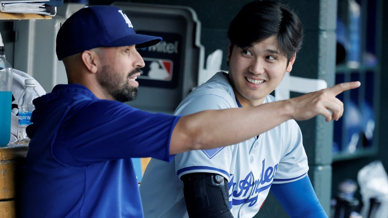 Ohtani's RBI double in ninth inning helps Dodgers rally