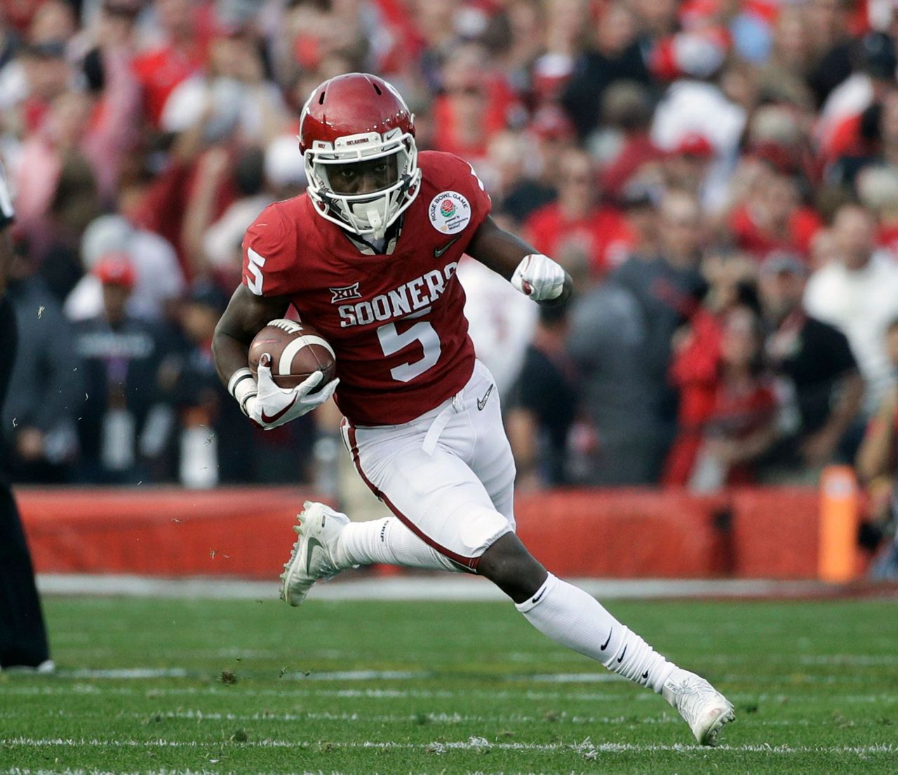 WR Marquise Brown more a speedster year