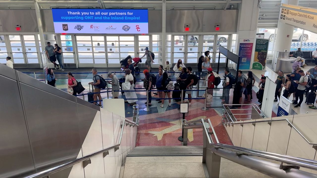 Ontario International Airport reports record number of travelers in June