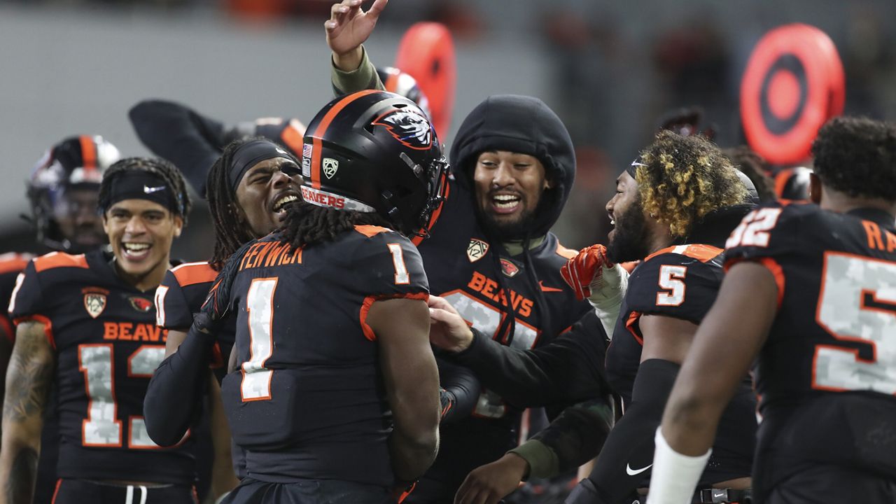 The Oregon State football team is ranked No. 10 in the latest Associated Press Top 25 poll. The Beavers and Washington State Cougars could appear on future Mountain West football schedules without formally joining the conference and remaining members of the diminished Pac-12.