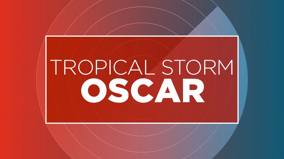 Tropical Storm Oscar graphic