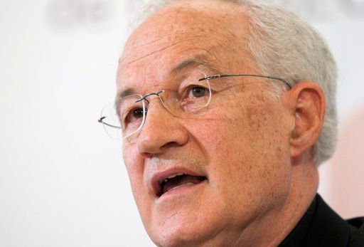Canadian Cardinal Marc Ouellet responds to media at a news conference about his appointment by Pope Benedict XVI as Prefect of the Congregation for Bishops, Wednesday, June 30, 2010 in Quebec City, Canada. (AP Photo/The Canadian Press, Jacques Boissinot, File)
