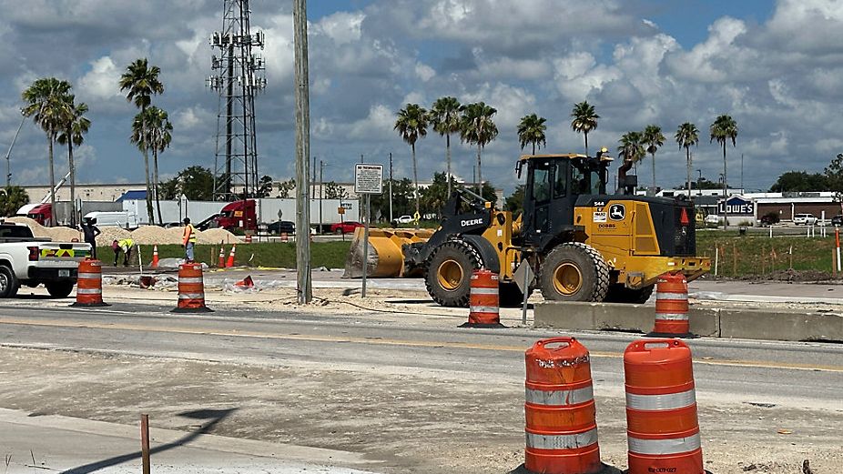 Fern Park businesses navigate Oxford Road construction near busy interchange