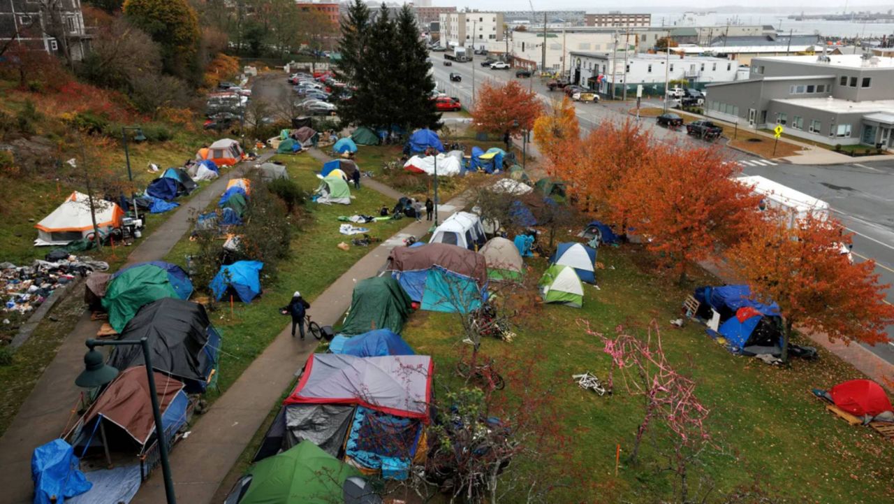 Portland to clear largest homeless encampment on Nov. 1