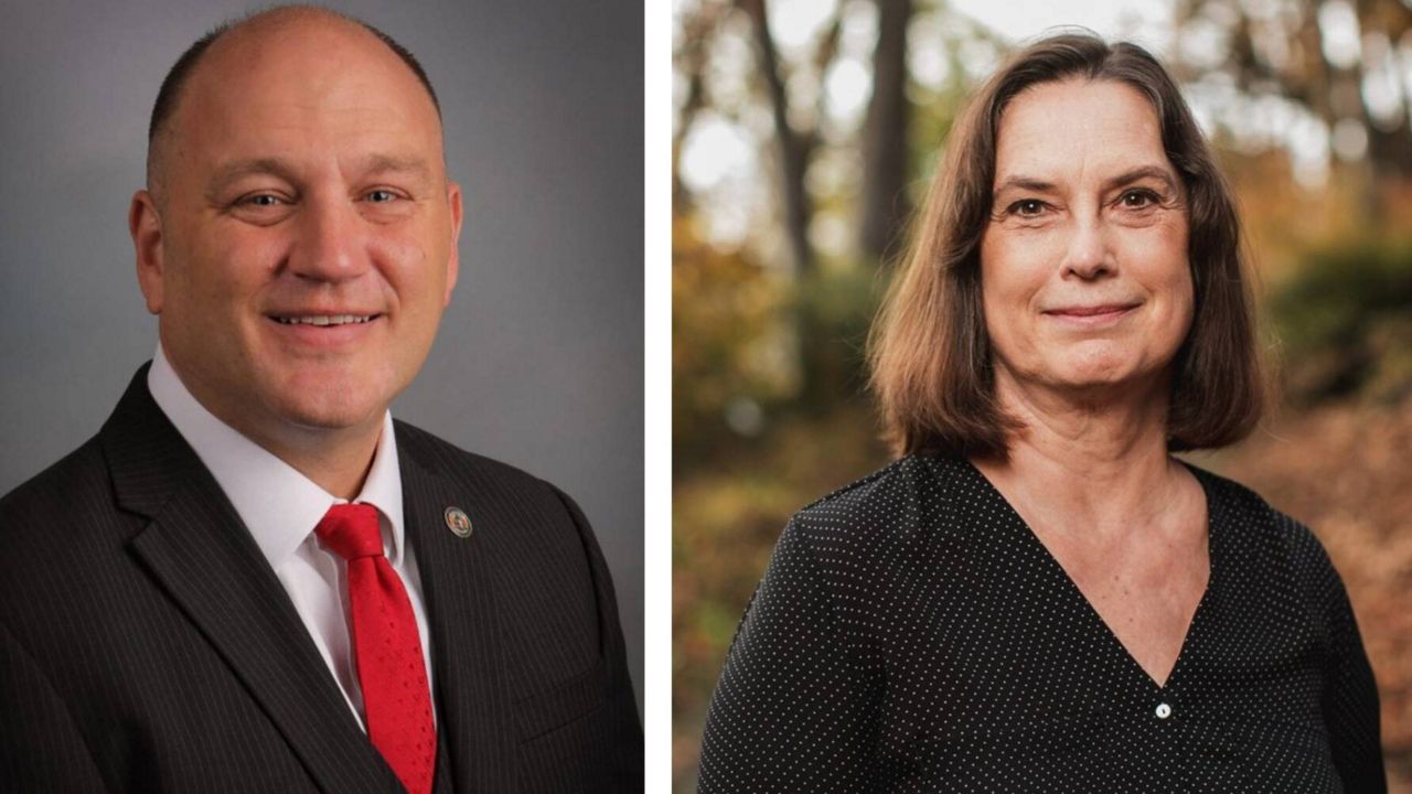 Republican Denny Hoskins, left, and Democrat Barbara Phifer face off in the race for Missouri Secretary of State (photos submitted).