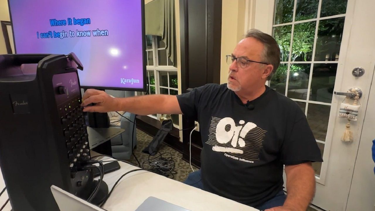 Musical hero brings joy to assisted living center residents through karaoke