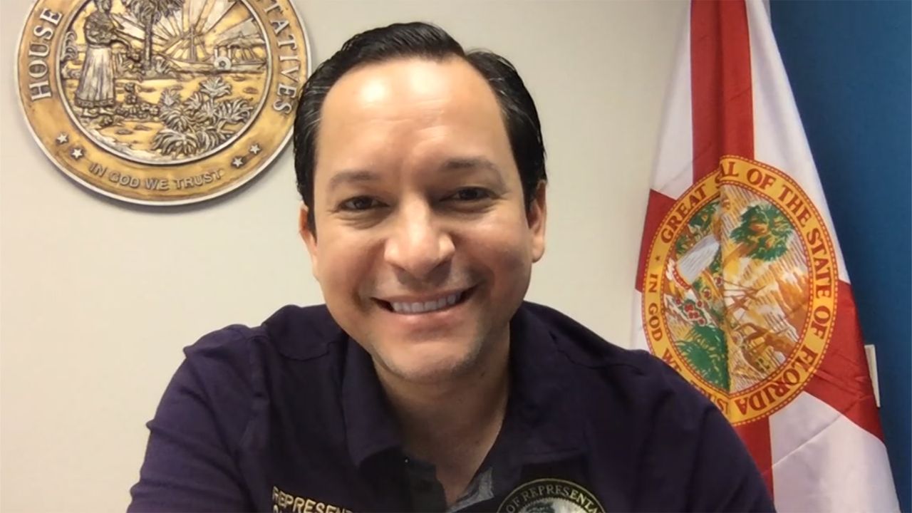 Carlos Guillermo Smith, seen here during an interview with Spectrum News Political Connections.