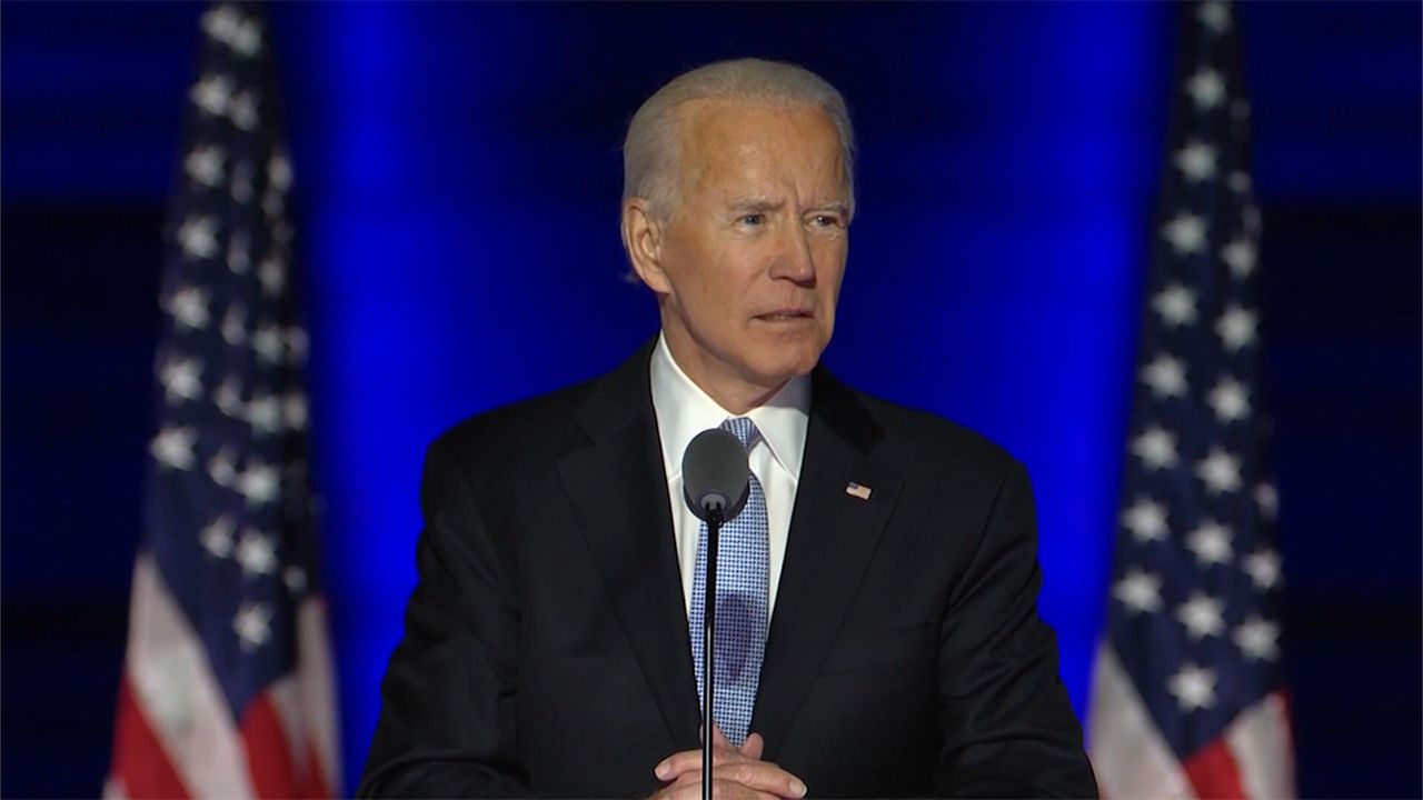 President-elect Joe Biden during an address to the nation. (File)